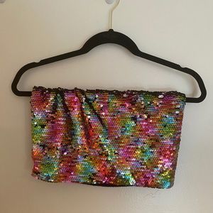 sequin tube top Wild Fable size Medium